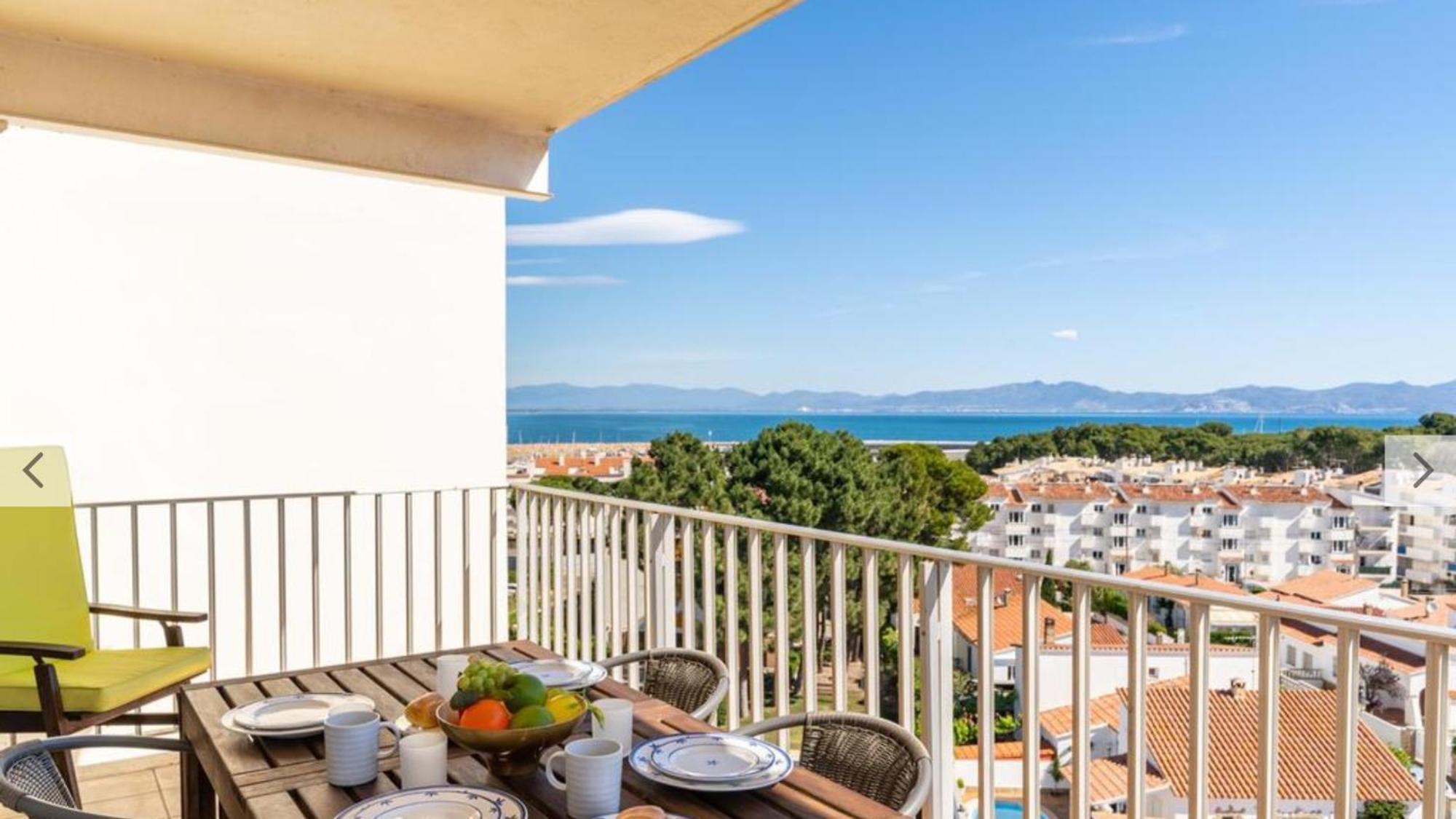 Orsa-Atico Con Vista Al Mar Y Piscina L'Escala Exterior foto